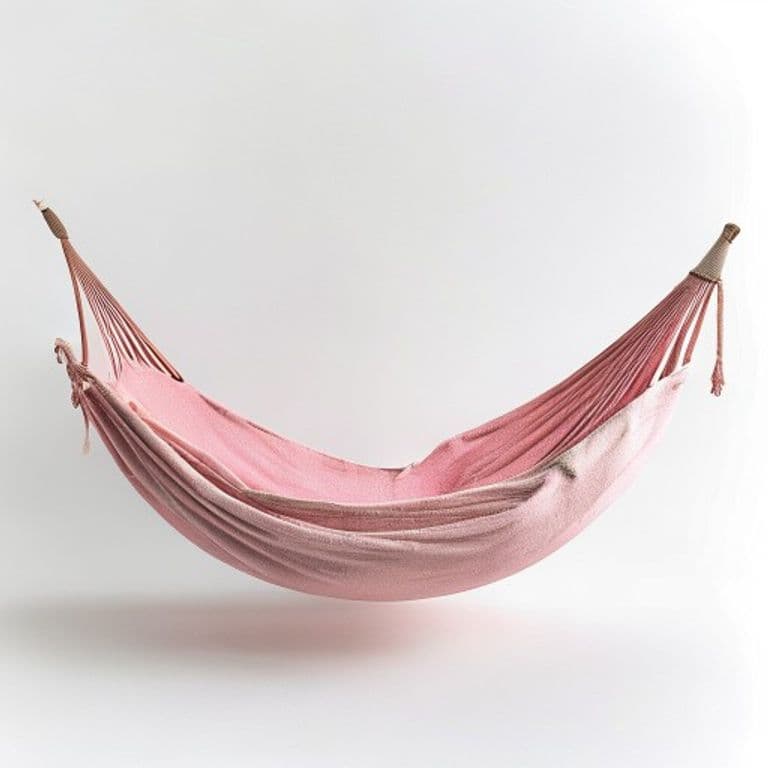 Hamac rose poudré