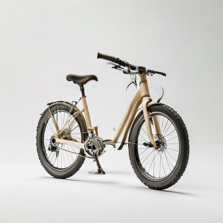 Antivol vélo beige